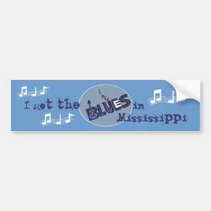 Blues Bumper Sticker