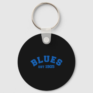 Blues Chelsea Established In 1905 Footbyll Soccer  Key Ring
