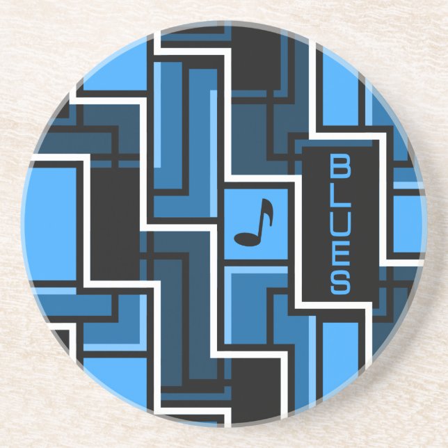 Blues coaster (Front)