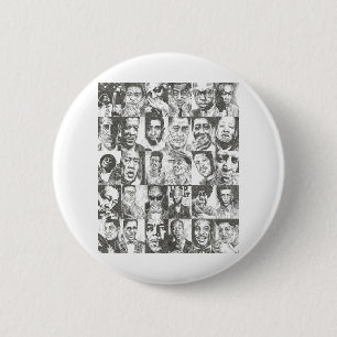 blues collection 6 cm round badge