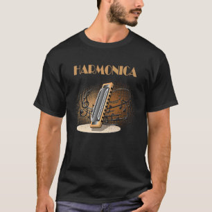 Blues Harmonica mouth organ harmonicist  1 T-Shirt
