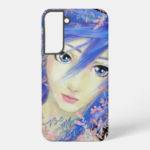 Blues Have It Original Anime Girl Samsung Galaxy Case