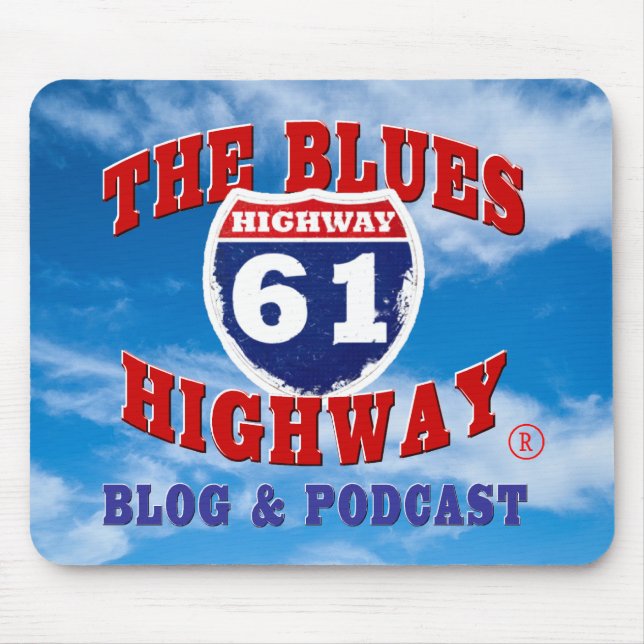 Blues Highway Mouse Pad (Front)
