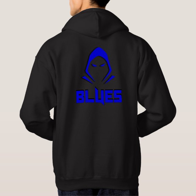 BLUES HOODIE (Back)