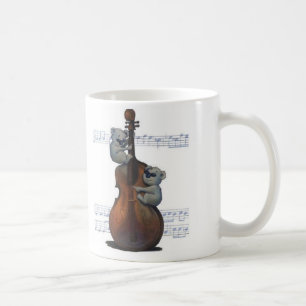 "Blues Koalas" by Suzi German Coffee Mug