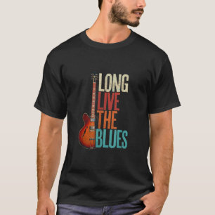 Blues Music Guitar funny for Guitarist Guitar Play T-Shirt