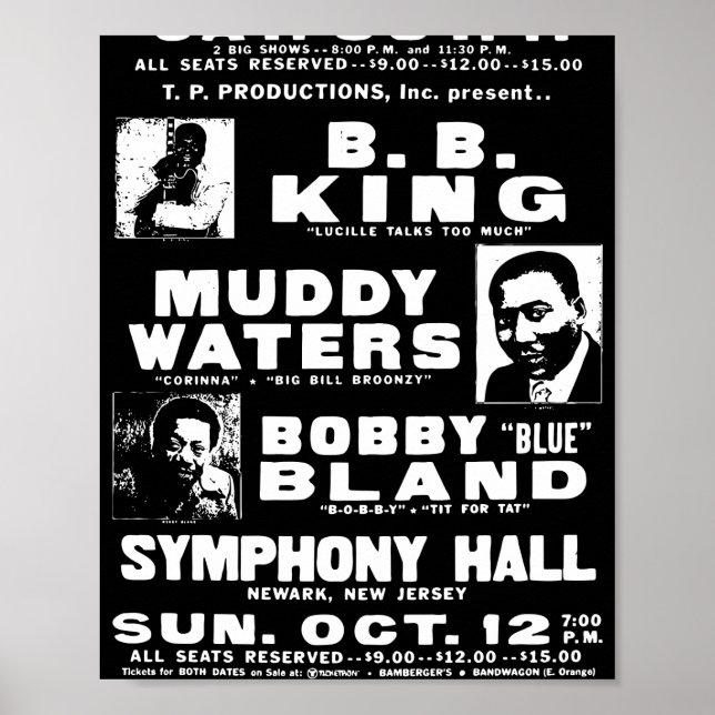 Blues Music poster (Front)