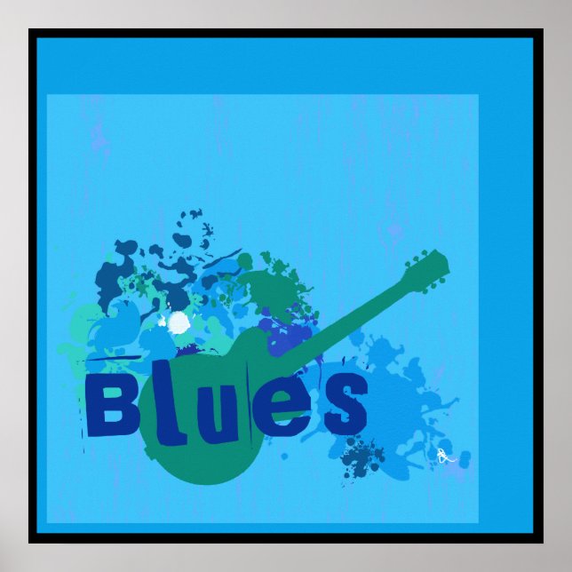 Blues on Blues Poster (Front)