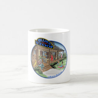 Blues on the Stoop coffee mug w/country stoop logo