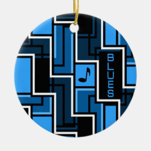 Blues ornament - customise