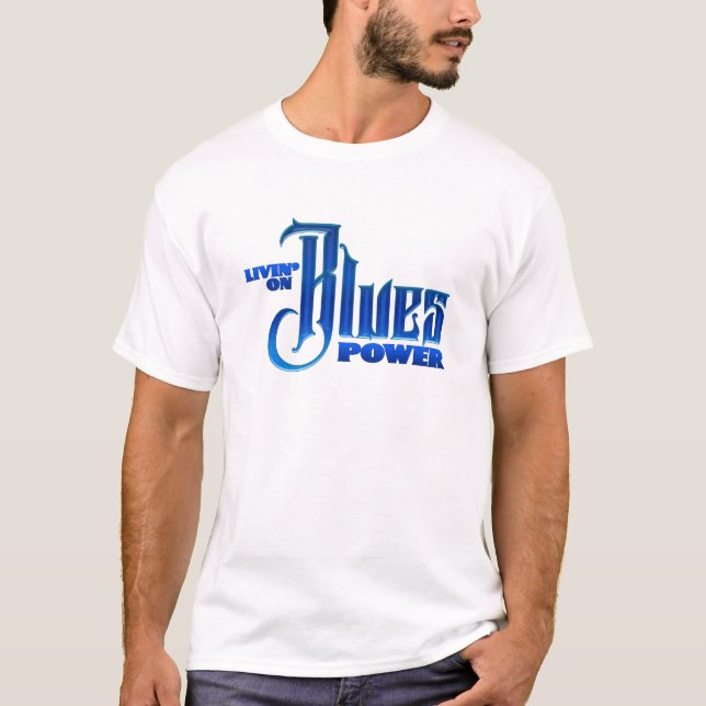 Blues Power T-Shirt (Front)