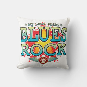 Blues Rock Soul Cushion