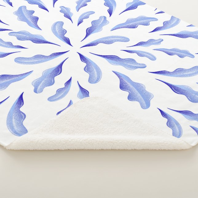 blues sherpa blanket (3/4)