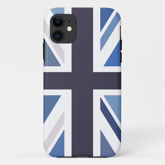 Blues Union Flag Jack Team GB  iPhone 5 Case (Back)