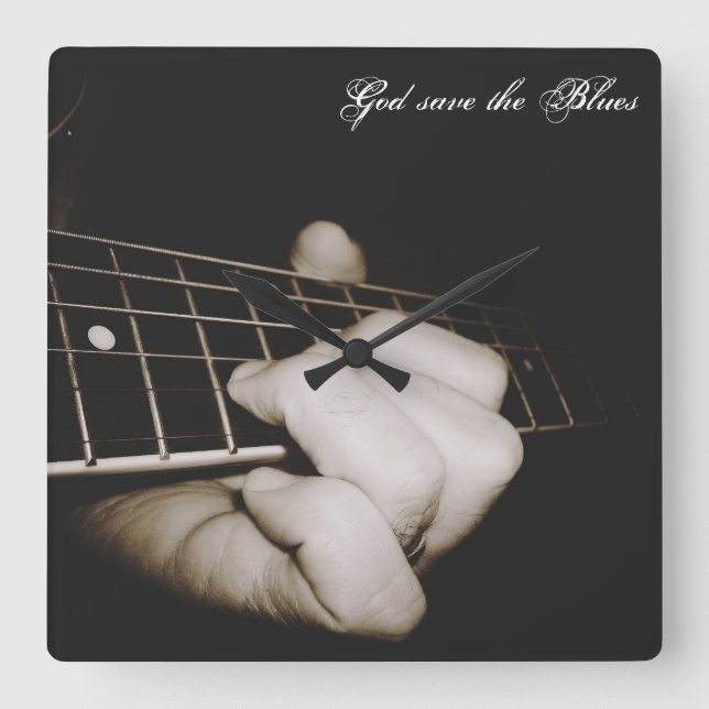 Blues Wall Clock (Front)