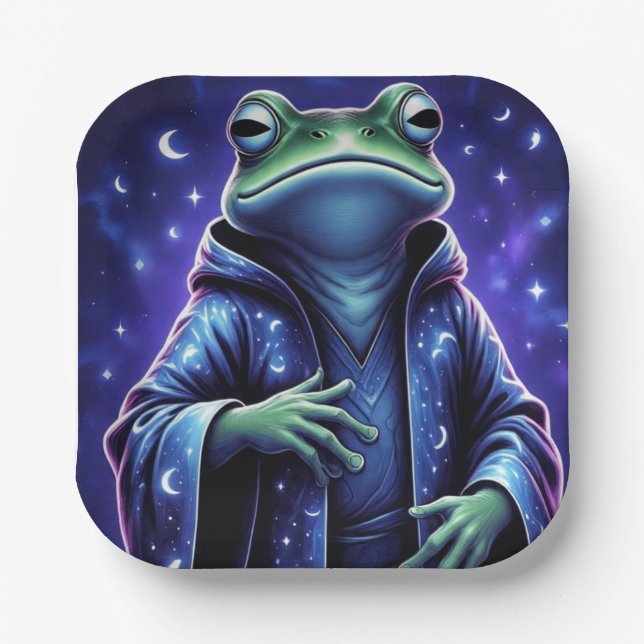 BlueSkys  Paper Plate (Front)