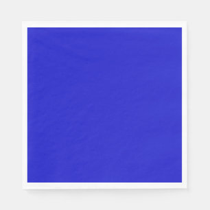 Bluest Blue Paper Napkins