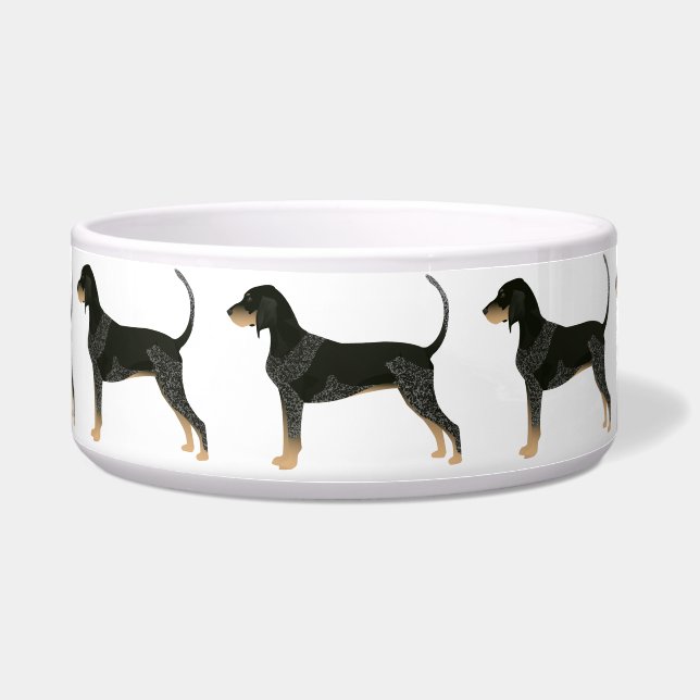 Bluetick Coonhound Basic Breed Customisable Design (Front)