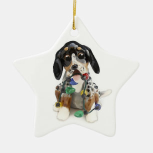 Bluetick Coonhound Christmas Ornament