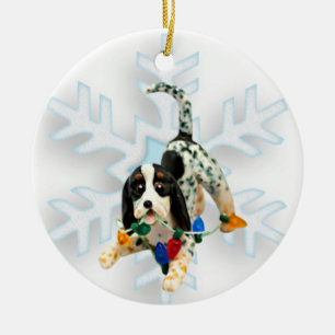 Bluetick Coonhound Christmas Ornament