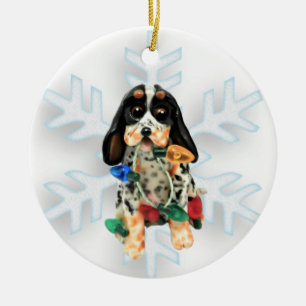 Bluetick Coonhound Christmas Ornament