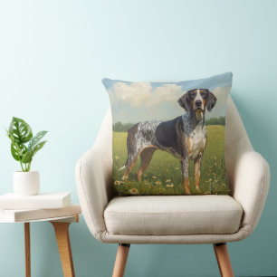 Bluetick Coonhound Cushion