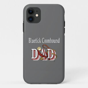 Bluetick Coonhound Dad iPhone 11 Case
