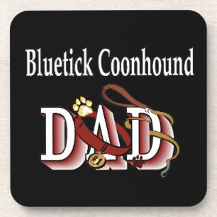 Bluetick Coonhound Dad Coaster