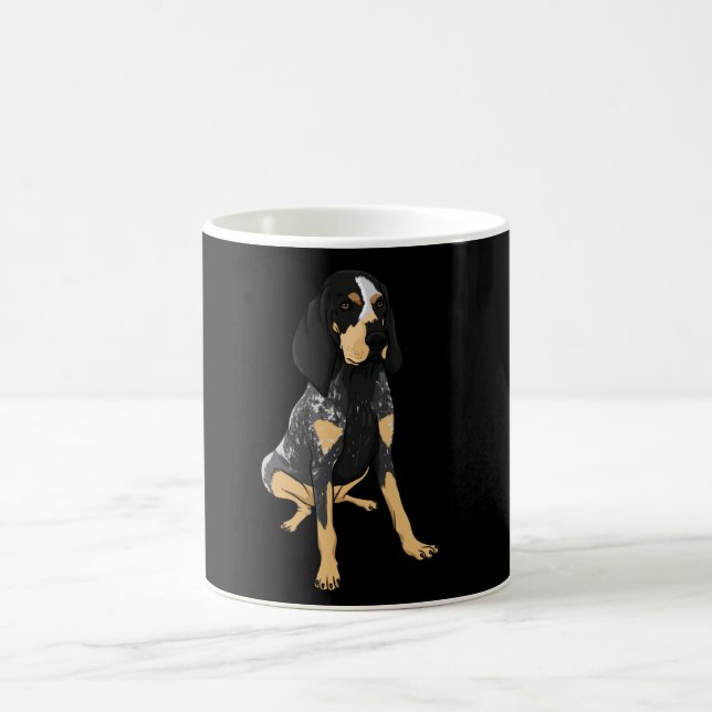 Bluetick Coonhound Dog Coffee Mug (Center)
