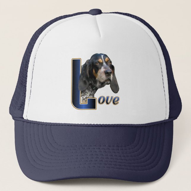 Bluetick Coonhound Gifts Trucker Hat (Front)