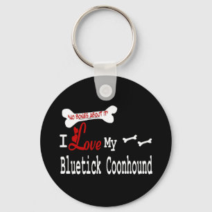 Bluetick Coonhound Keychain