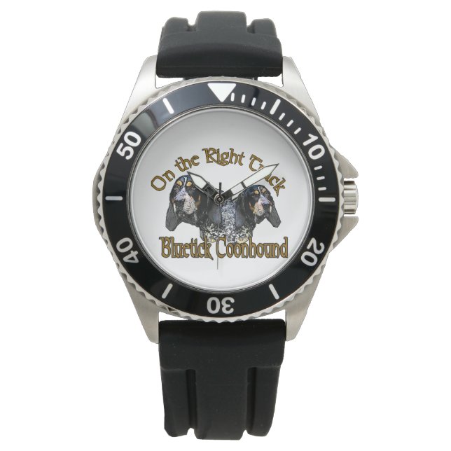 Bluetick Coonhound Love Gifts Watch (Front)