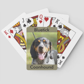 Bluetick Coonhound Playing Cards