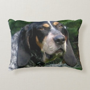 Bluetick Coonhound.png Decorative Cushion