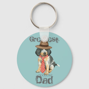 Bluetick Dad Key Ring