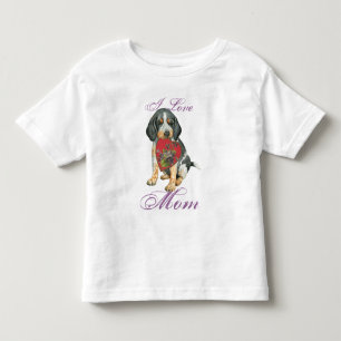 Bluetick Heart Mum Toddler T-Shirt