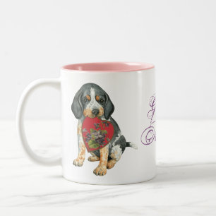 Bluetick Heart Mum Two-Tone Coffee Mug