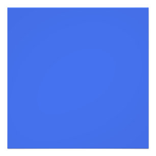 Bluetiful (solid colour)  photo print