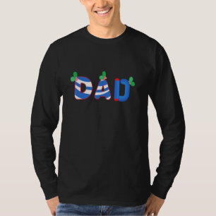 Bluey-Dad-Mum Love Dad Fathers Day T-Shirt