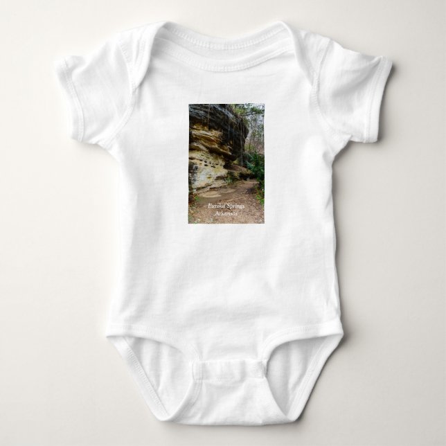 Bluff Lined Walkway Baby Bodysuit (Front)