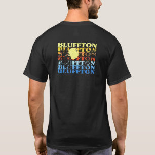 Bluffton South Carolina Beach Sc Beach Bum Us Citi T-Shirt