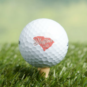 Bluffton State of Mind Lowcountry South Carolina Golf Balls
