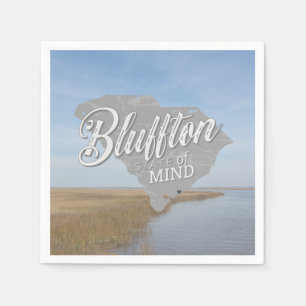 Bluffton State of Mind Lowcountry South Carolina Napkin