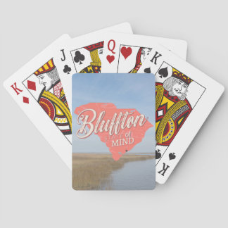 Bluffton State of Mind Lowcountry South Carolina Playing Cards
