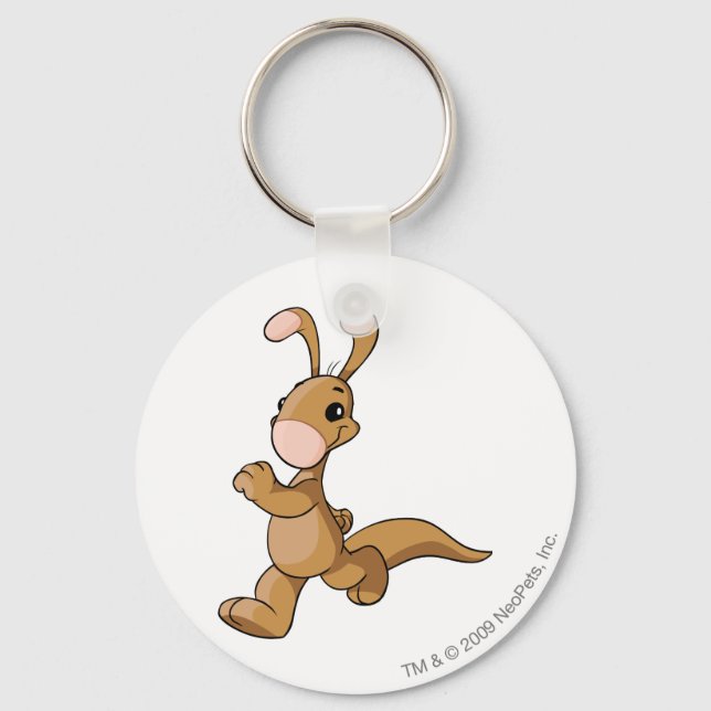 Blumaroo Brown Key Ring (Front)