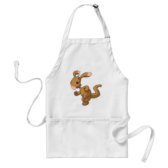 Blumaroo Brown Standard Apron (Front)