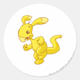 Blumaroo Gold Classic Round Sticker