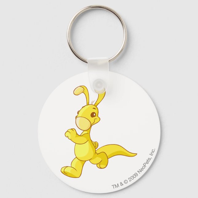 Blumaroo Gold Key Ring (Front)
