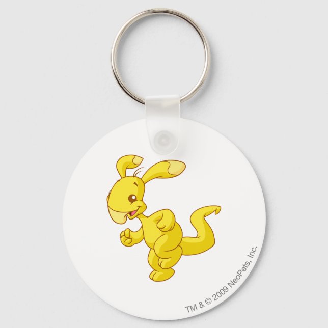 Blumaroo Gold Key Ring (Front)