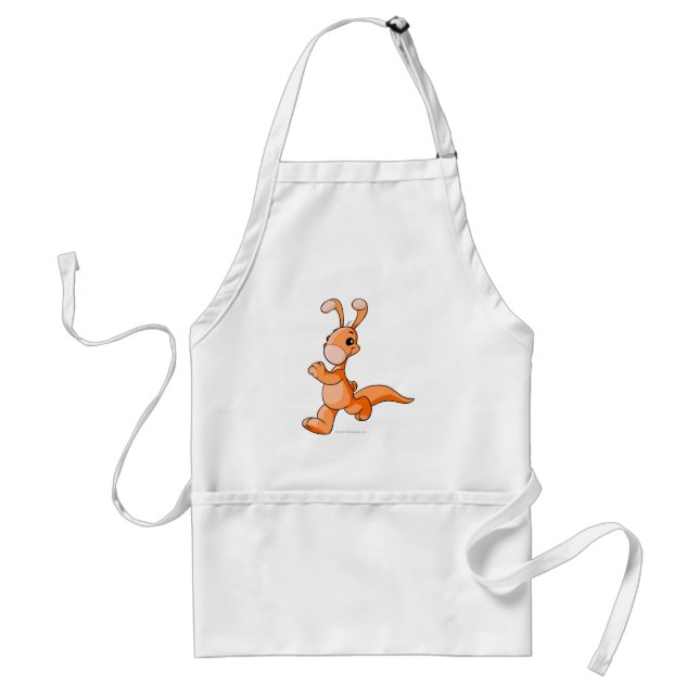 Blumaroo Orange Standard Apron (Front)
